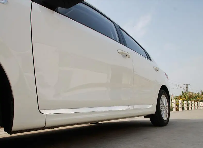 Aliexpress Buy Stainless Steel Chrome Body Door Side Molding Trim