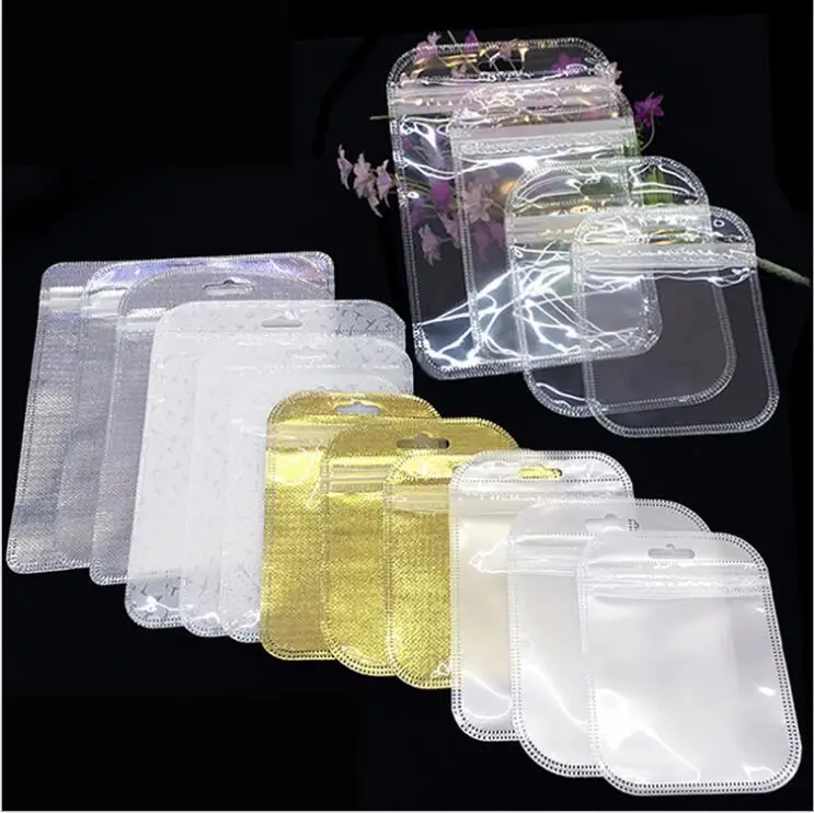

Gold Standing Up Pouch Zipper Packaging Plastic Ziplock Bags for Cereals Nuts Powder Cookies Coffee Bags