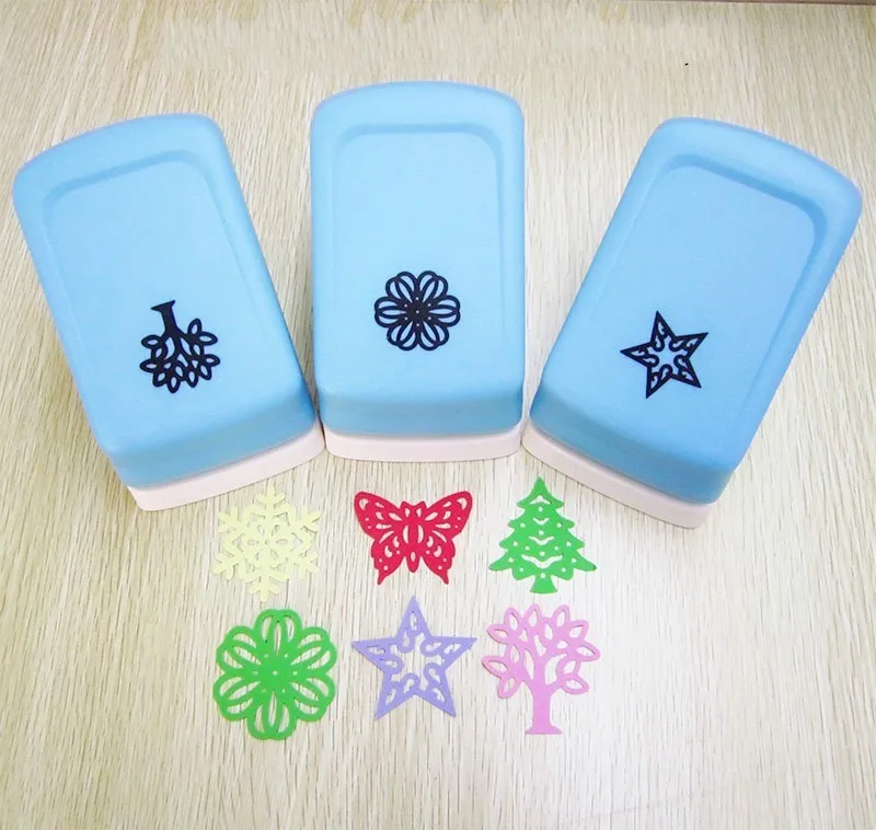

5cm Extra Large Hollow-out Embosser Diy Flower Save Labour Scrapbooking Machine Material Paper Punch Hole Punches Forma De Eva