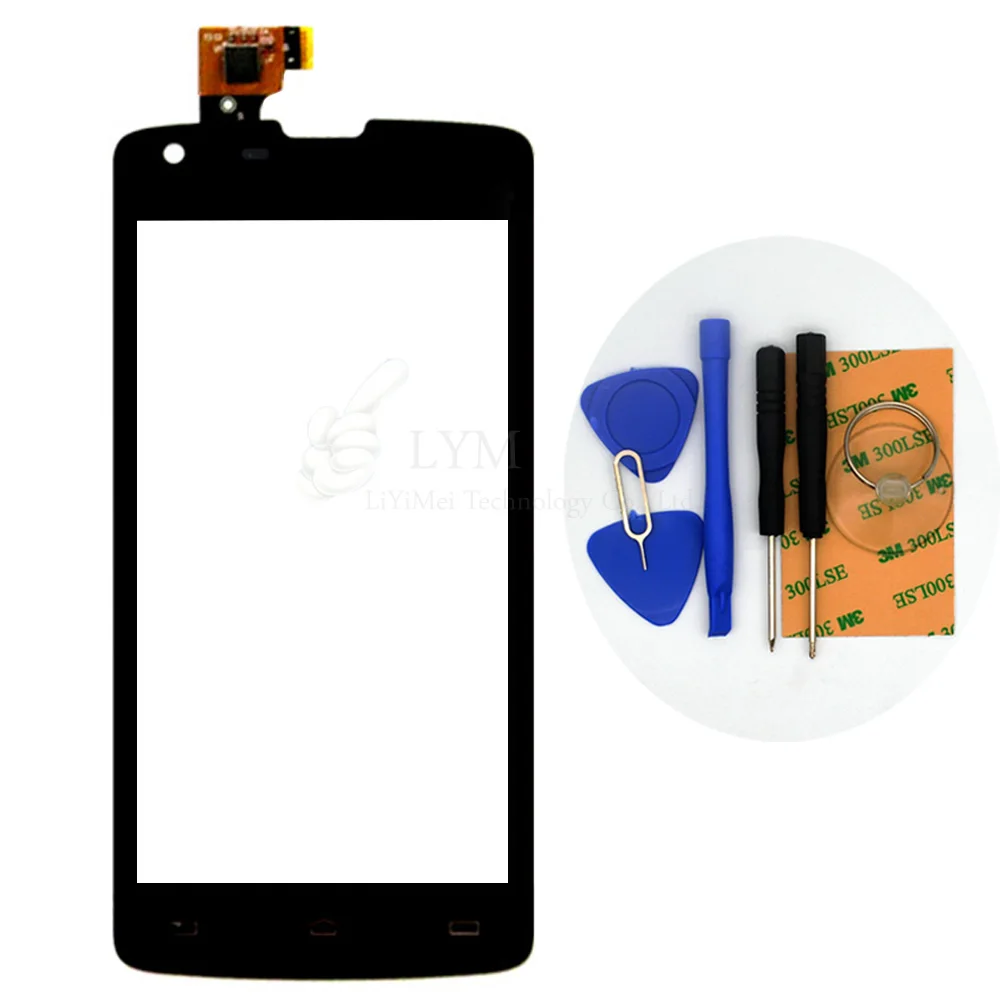 Black TP for Philips Xenium W8510 4 7 Touch Screen Digitizer Glass Panel Replacement Part No