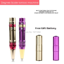 НОВЫЕ точные весы регулировки макияж машины комплекты ручек татуировки электрические косметические пушки набор с 10 шт. советы и микро иглы