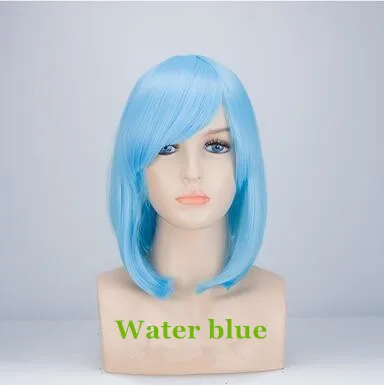 DM-WIG01) платье для милой девочки Смола Японии Аниме Kigurumi Косплэй маска в стиле "Лолита" женскую одежду BJD Masks' парик Тип на выбор - Цвет: water blue