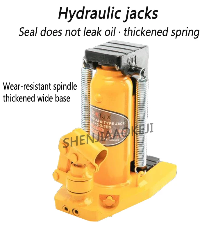 máquina de elevação Hidráulica gancho jack primavera
