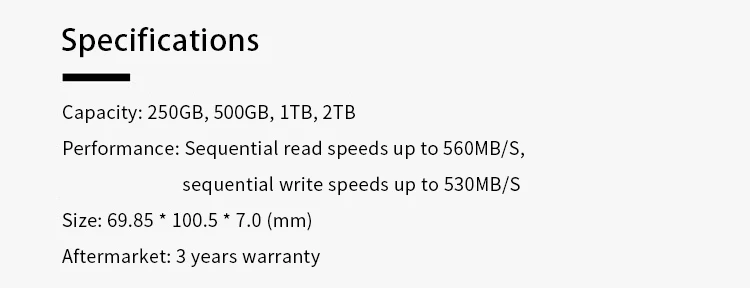 Sandisk ультра 3D Внутренний твердотельный накопитель 250 ГБ 500 1 ТБ 2 ТБ 560MBS жесткий диск SATA 3,0(6 ГБ/сек.) для ноутбука, настольного компьютера