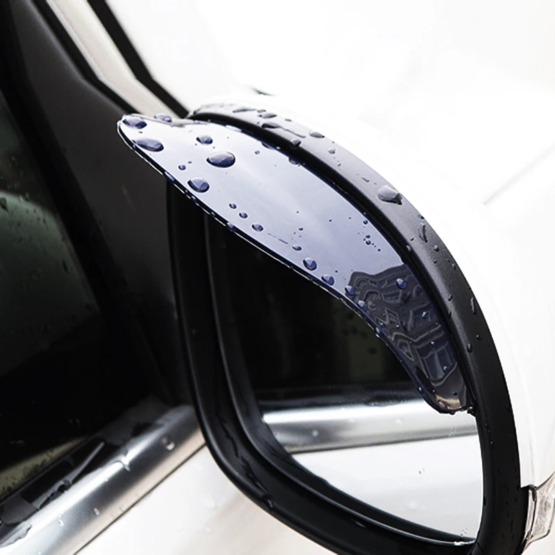 

1Pair Rain Shield Car Rear Mirror Guard Rearview Mirror Rain Shade For Hyundai I10/20/30 IX35/45 Santa Fe Elantra Accent Solaris