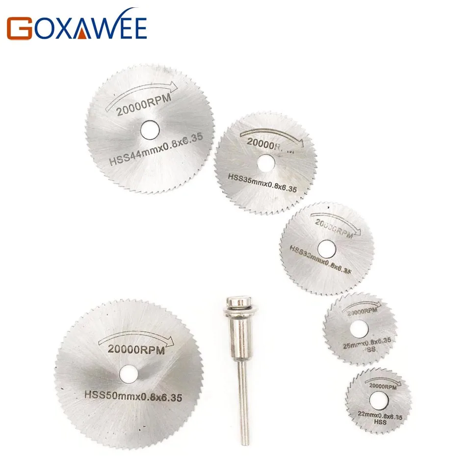 7pcs Cutting Disc for Dremel Rotary Tool Electric Grinding Rotary
