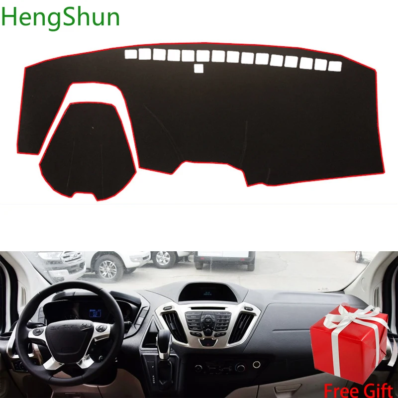 

For Ford Tourneo Custom 2016-2017 Car Styling Dash Mat Dashmat Dashboard Sticker Cover Sun Shade Dash Board Cover Carpet