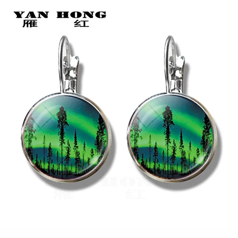 2019 YANHONG Aurora Borealis хрустальные серьги и сувениры с ночным светильник Лучшие
