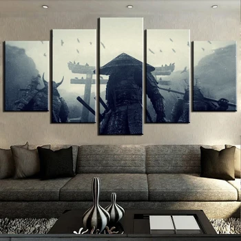 

Picture Modular HD Painting Canvas Modern 5 Pieces/Pcs Movie Character Printed Wall Art For Living Room Home Decor Artwork