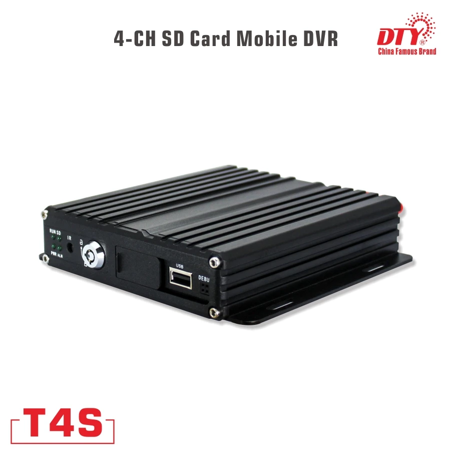 T4S основной mdvr Заводская прямая конкурентоспособная 4ch h.264 720p ahd sd карта
