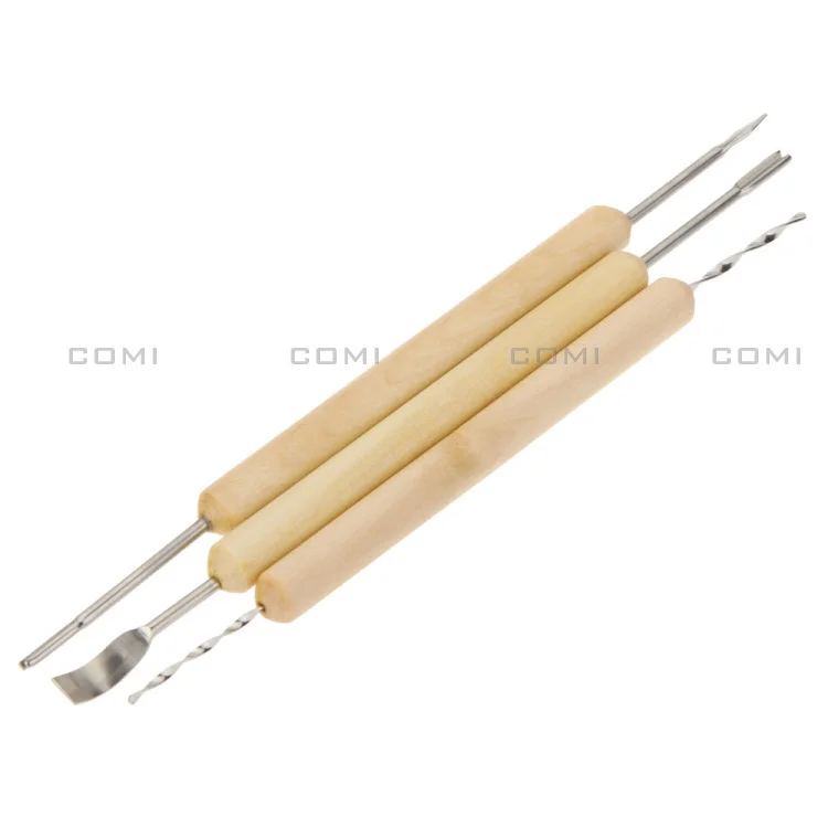 11pcs Burins Tools Wax Pottery Clay Sculpture Carving Modeling Tools DIY Craft Ceramics Tool