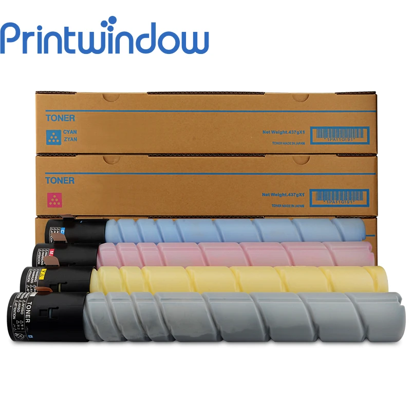 Printwindow совместимый тонер-картридж для Konica Minolta Bizhub C227/287 4X/комплект
