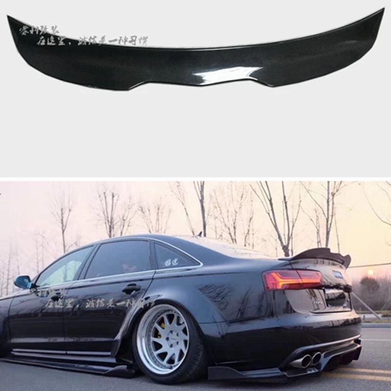Carbon fiber Lip Spoiler Car Accessories For Audi A6 C7 Spoiler 2011