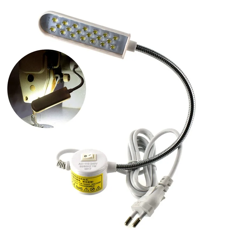 20 LED bulbs sewing light working table lamp energy saving gooseneck