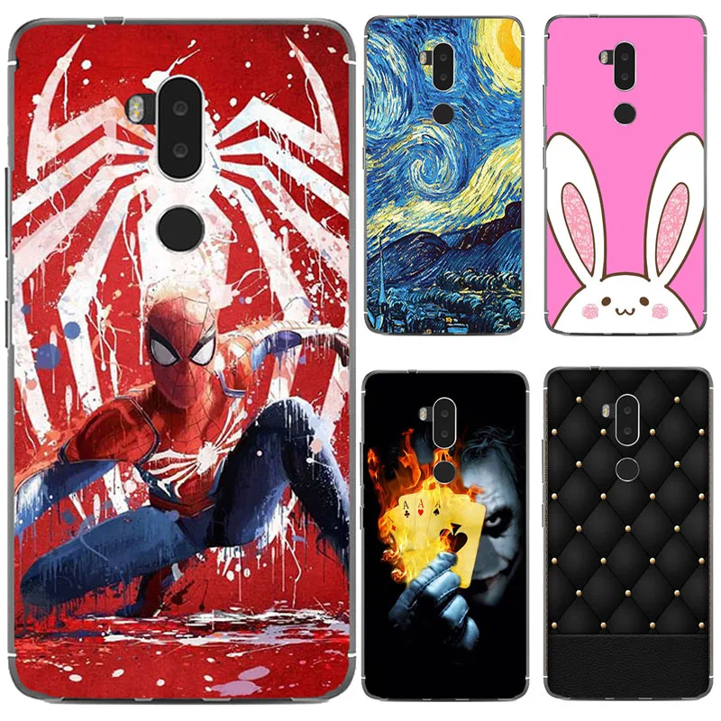 

Phone Cases For Alcatel A7 XL A7XL 7071DX Soft Silicone Cover For Alcatel A7 XL A7XL 7071 DX Housing Bag Anti-knock Case Paint