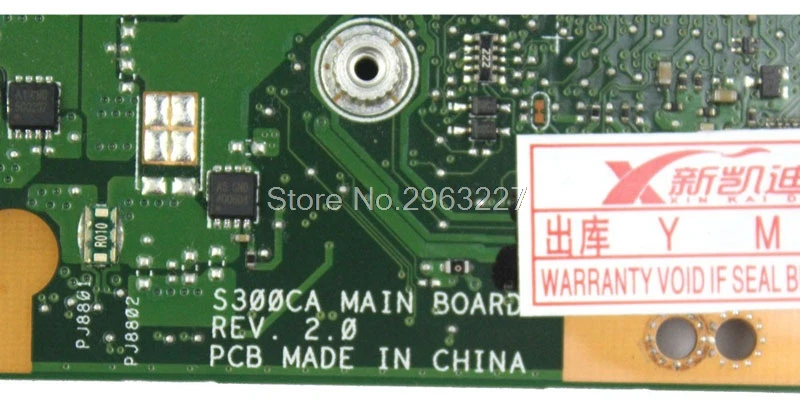 S300CA ل ASUS اللوحة المحمول 1007U REV 2.0 PN: 60NB00Z0-MBD000 S300CA اللوحة 100% اختبار