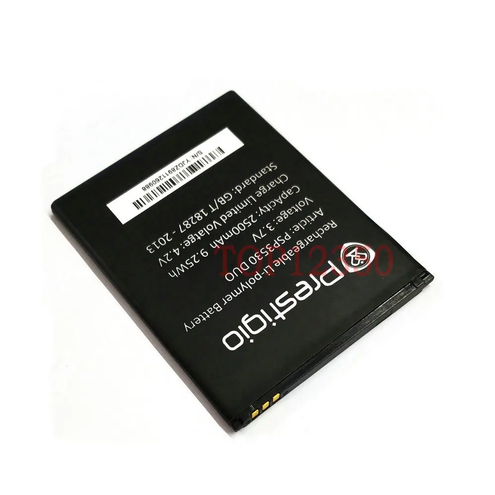 Высококачественный аккумулятор 2500 мАч для мобильного телефона Prestige PSP3530 duo