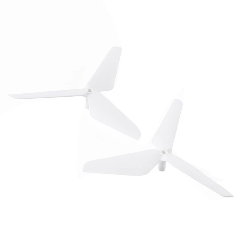 

White Plastic 2 Pcs Durable 3-Blade Propellers Props Ccw Cw For Syma X5C