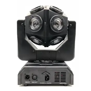 

2PCS /LOT 12x10w RGBW Led Beam football moving head led magic ball disco party club stage light