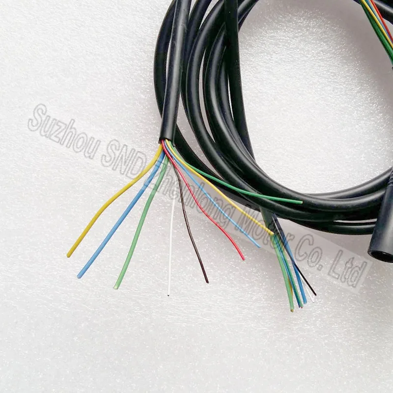 Clearance water-proof cable for e-bike 250W 350W 500w motor and controller / High quality  female and male plug  G-L501 2