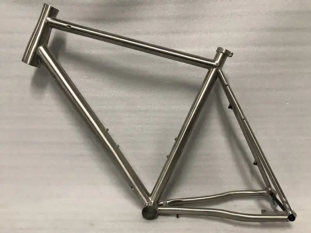 $US $722.00 titanium bike frame for titanium road bicycle Disc Brake fashion style titanium alloy gr9 material 