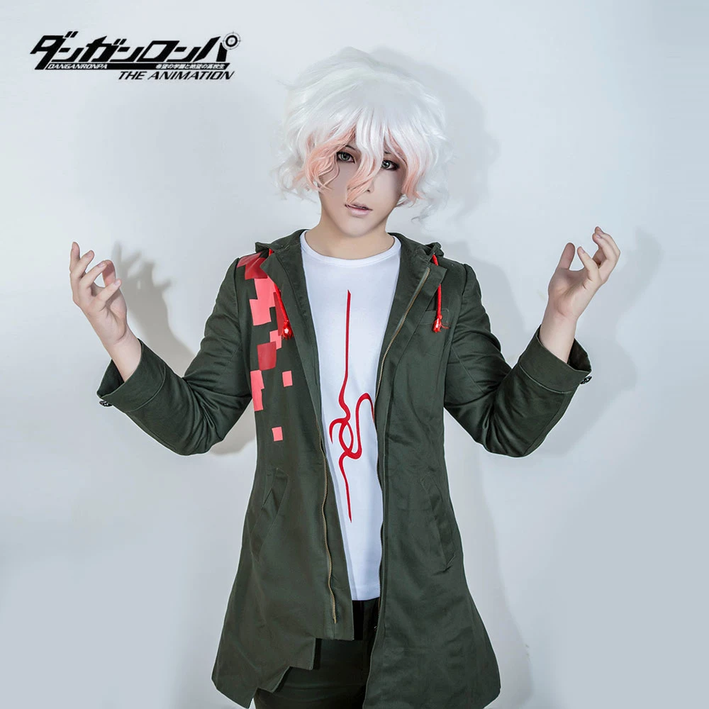 Anime Hoodie Anime Super Danganronpa Nagito Komaeda Nagito Army