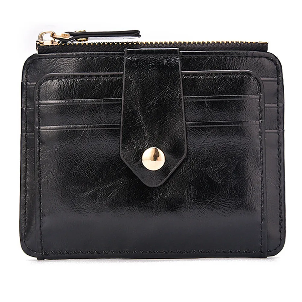 

Men Blocking Short Leather Wallet Card Holder Purse With Coin Pocket Popular MAY31