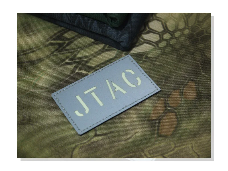 Светящийся в темноте TACP CCT COMBAT CONTRO EOD МССБ JTAC PJ IR combat SWAT SMILE patch ID call sign IR светящийся патч уплотнения IFF - Цвет: JTAC