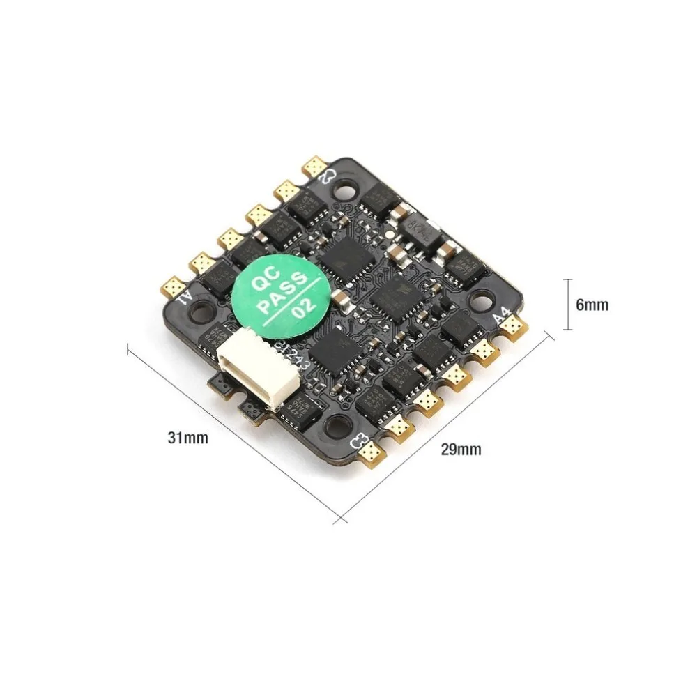 20A 4 в 1 2 S BLHeli_S/Dshot 600 Oneshot ESC электронный Скорость контроллер для беспилотный