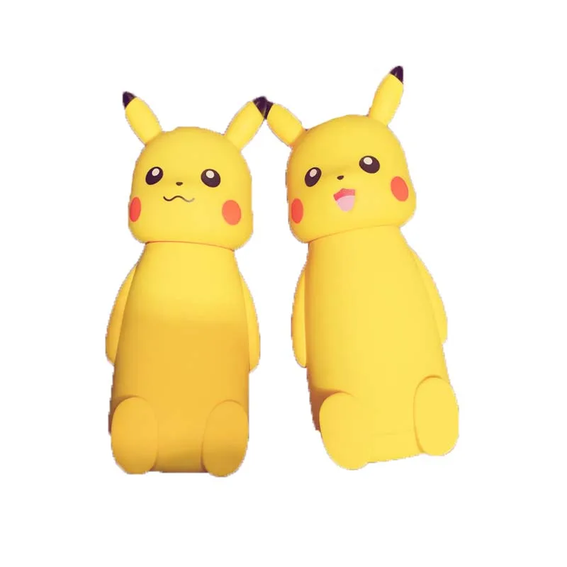 

230ml Cartoon Bottle Stainless Steel Vacuum Cup Thermoses Cute Eco-Friendly Yellow Water Cup Children Travel Drink Bottle Gifts