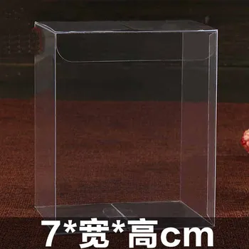 

clear plastic pvc box packing boxes for gifts/chocolate/candy/cosmetic/cake/crafts square transparent pvc Boxwedding gift favor