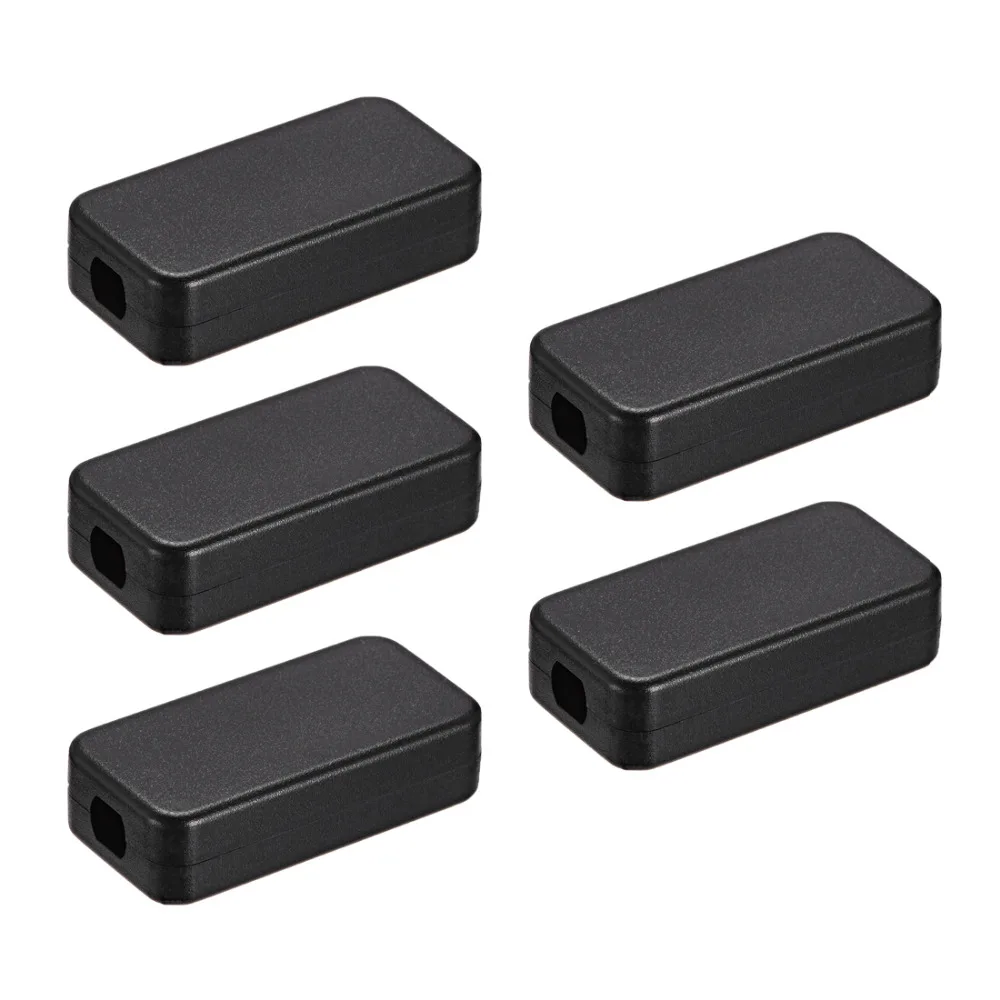 5Pcs Black ABS Plastic Electronic Enclosure Small Project Box 60 x 37 x 17mm