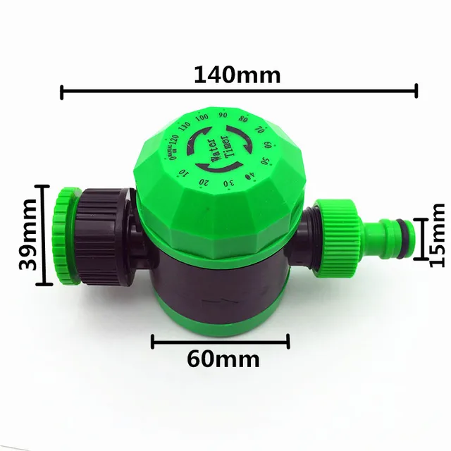 2 Hours Automatic Watering Timer Controller Garden Plant Irrigation System Green Excellent Quality For Agricultural irrigation 2