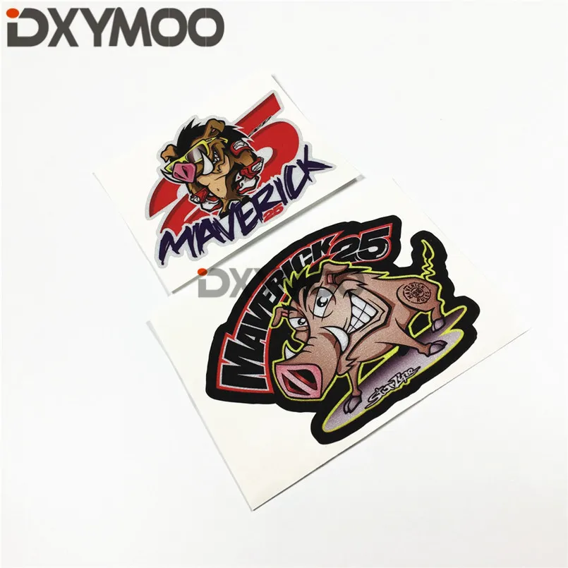 

Car Sticker Decals Reflective 3M Racing Stickers Decals for MVK 25 Maverick VINALES Rhinoceros