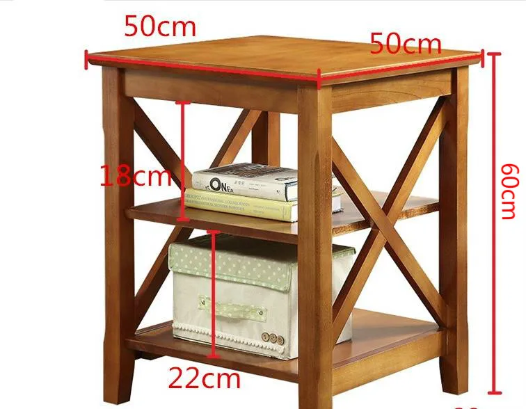 Луи модный диван столы угловой чай современный простой деревянный квадратный скандинавский