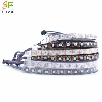 

5M SK9822 Addressable 5050 full color flexible led pixel strip 60leds/M Pixels IP20/IP65/IP67 DC5V DATA and CLOCK seperately