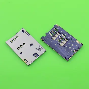 

ChengHaoRan 1 piece High quality sim card reader holder socket connector for Nokia C2-03 2060 C2-06 replacement.KA-102