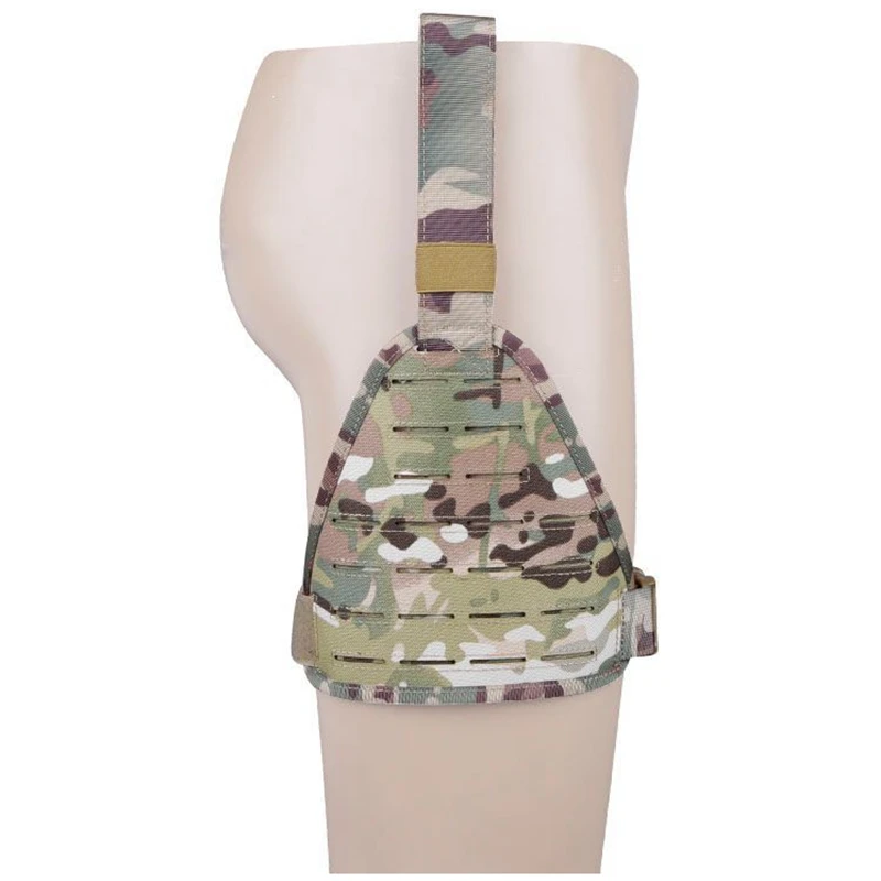 

Army Military Pistol Gun Holster Drop Leg Nylon Plate Tactical MOLLE Thigh Platform Quick Release Leg Holster Paddle Adapter