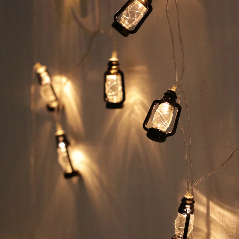 

Eid Led String Fairy Light for Ramadan Festival Decorations Christmas Outdoor Lantern Lights For Home Holiday Garden party