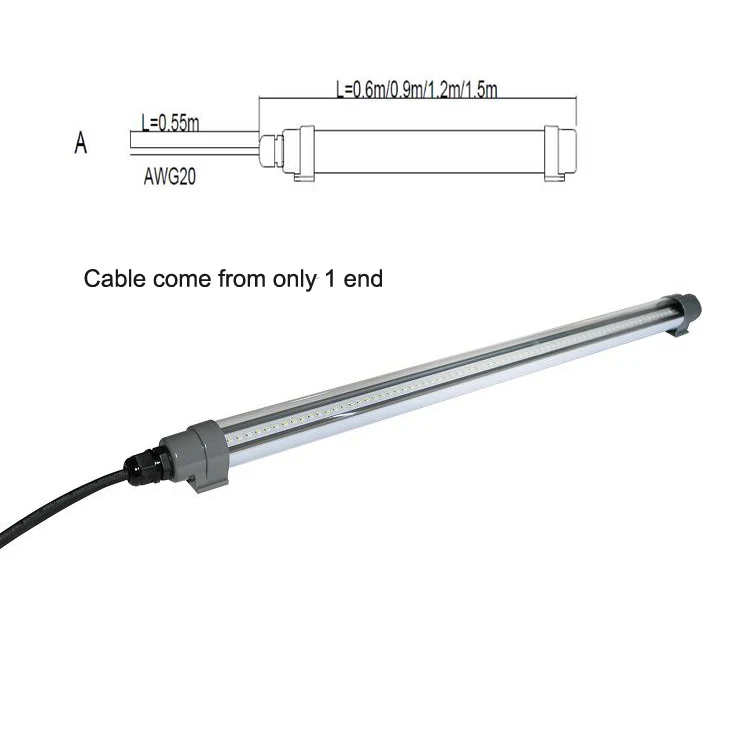 T12 TUBE-cable come from 1 end