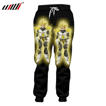 

UJWI New Dragon Ball Z Ultra Instinct Goku Super Saiyan Men's Trend Sweatpants 3D Printed Man Personality Harajuku Pants