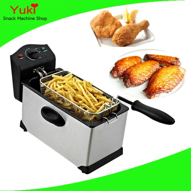 2016 Electric Deep Fryer Potato Chips Fryer Machine Price KFC Chicken