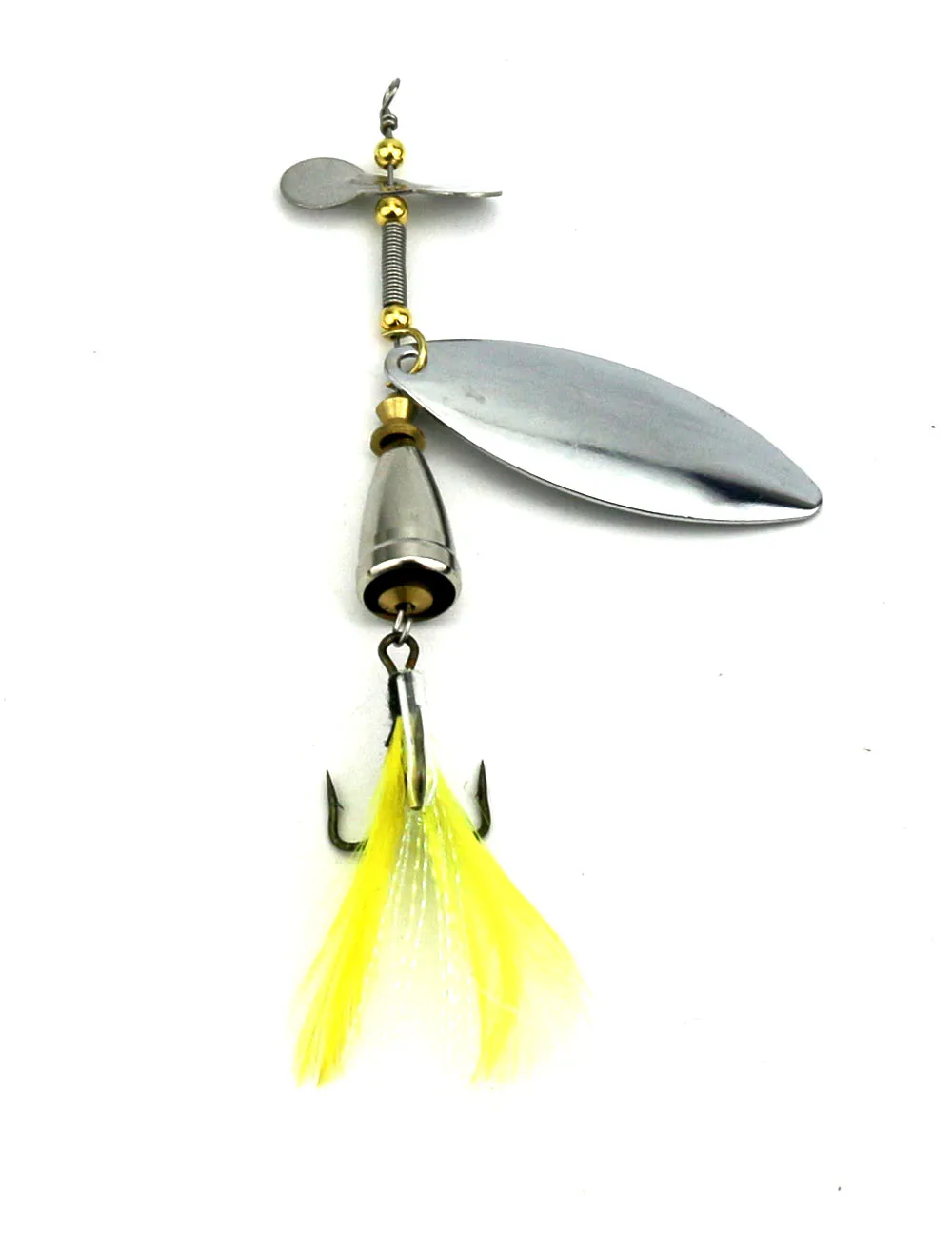 5 pcs Metal fishing lure Spoon spinner bait 9.5cm 14.3g Spinnerbait