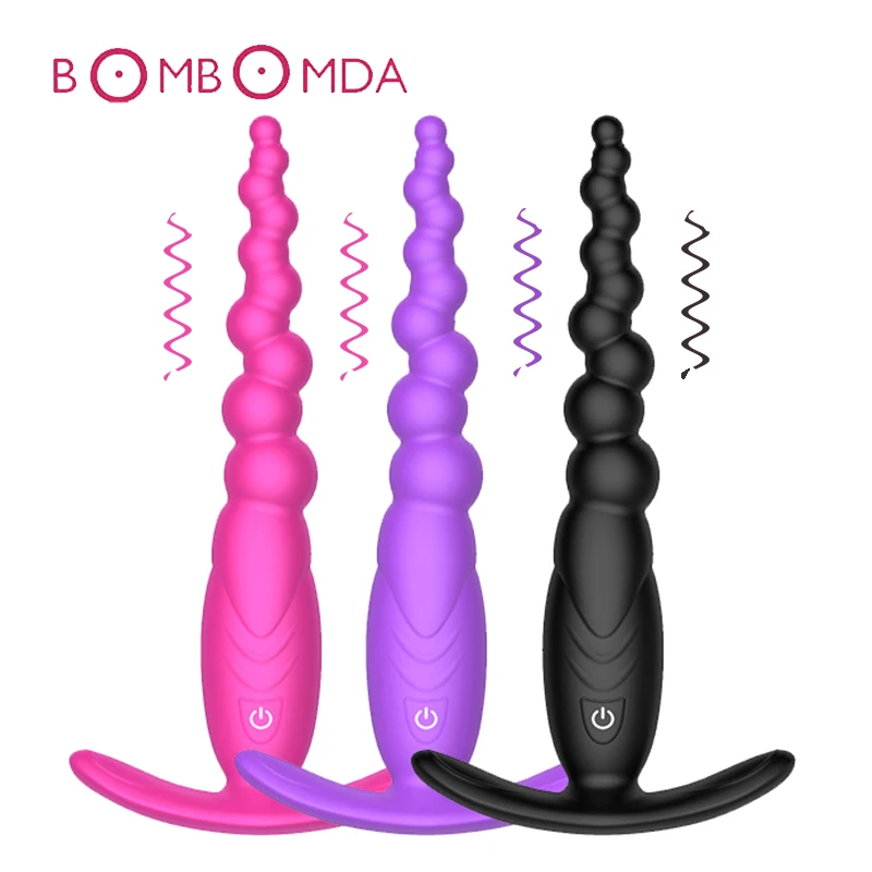 Kopen Siliconen Vibrator 10 Modus Fetish G spot Vibrerende Stimulator Anale Plug Clit Prostaat Stimulator Adult Sex Toys voor Mannen vrouwen Gay