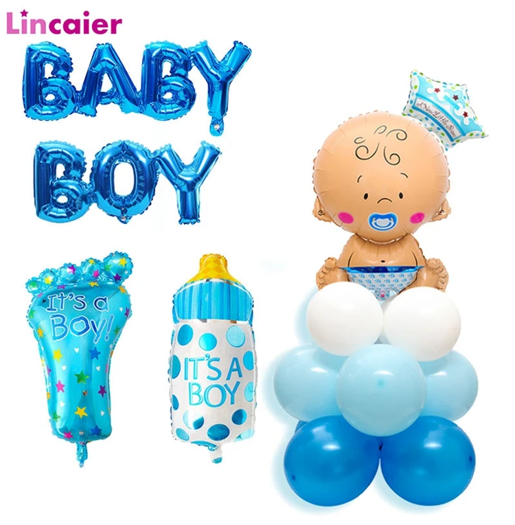 Пустышка, Детские латексные воздушные шары из фольги, вечерние украшения для мальчиков и девочек
