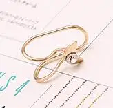 Gold Moon Простые серьги в форме лунного сердца из цинкового сплава для женщин, ушные клипсы, u-образные серьги, Звездные бабочки, женские украшения вечерние, свадебные - Окраска металла: Gold Moon
