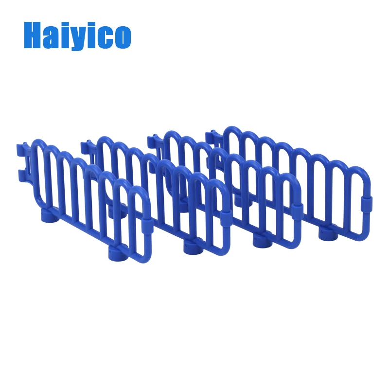 

Multiple Colors To Choose 4Pcs DIY Building Blocks Fence Railing Accessories Bricks set Assembling Toys For Children Gifts