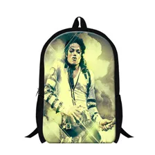 Free shiping fashion 2015 women travelling rucksack man travel bag Michael Jackson bag Outdoor backpack Schoolbags mochila