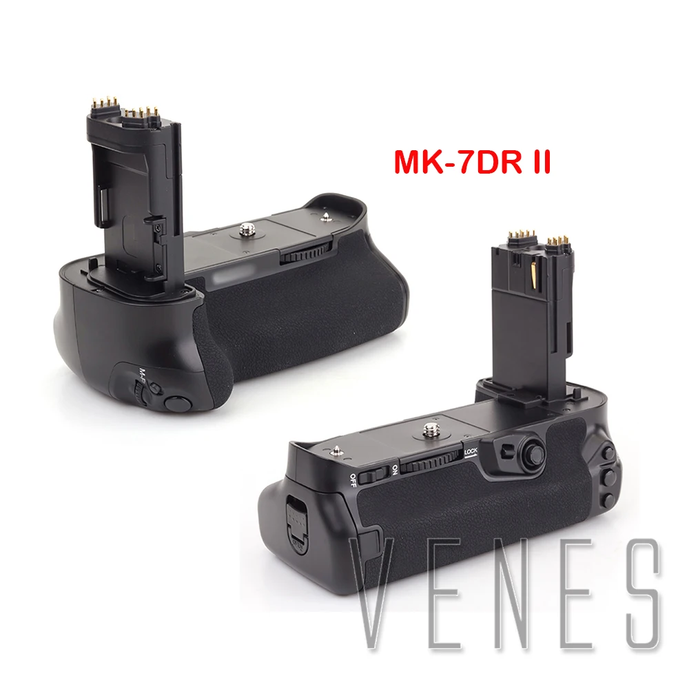 

Meike MK-7DR II Built-In 2.4G Wireless Control Battery grip suit for Canon 7D Mark II as BG-E16
