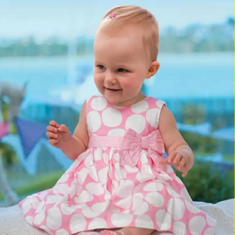 Detail Feedback Questions About 2018 Cute Baby Girl Dress Pink